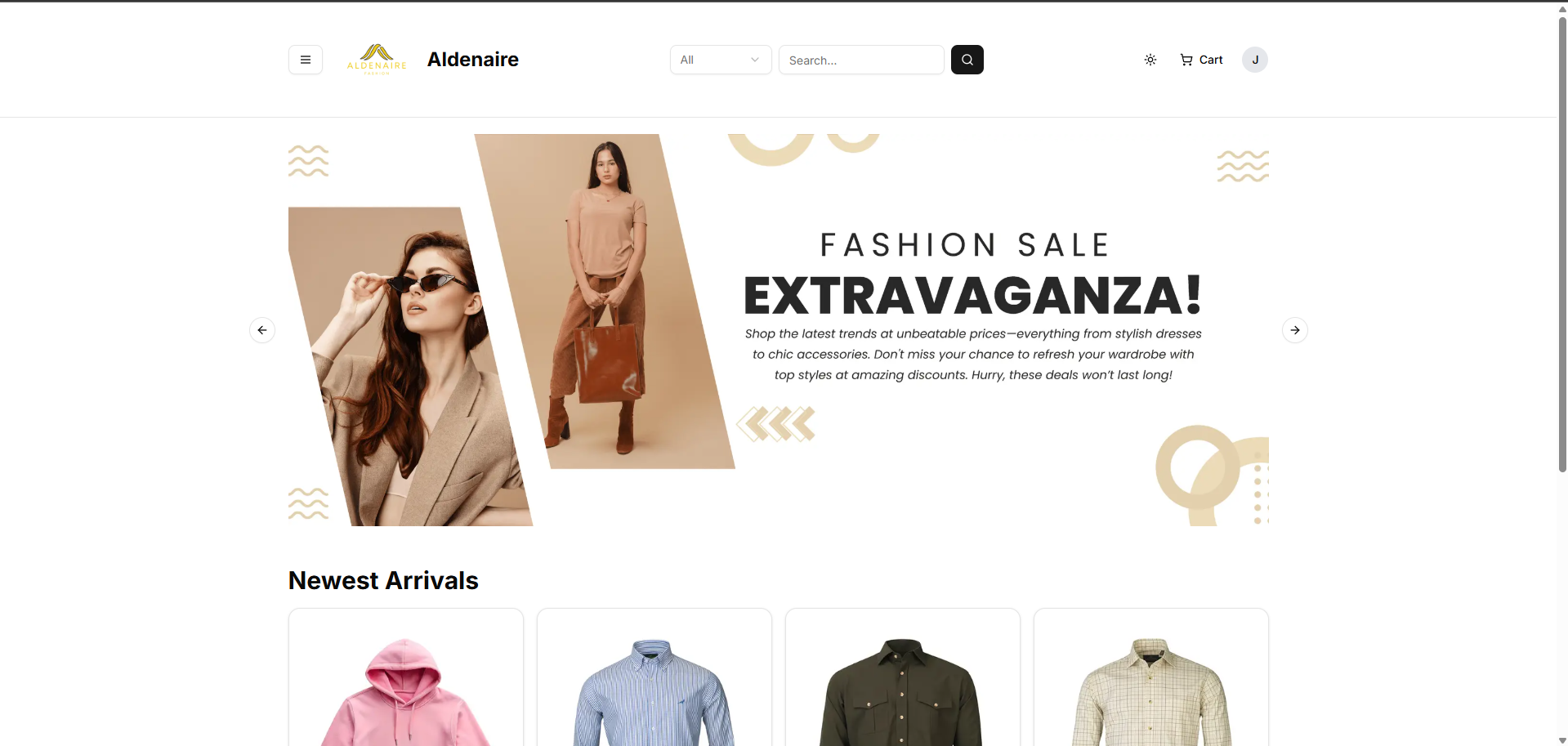 Aldenaire Fashion Store